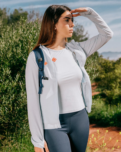 Chaqueta Ligera Trekking Mujer