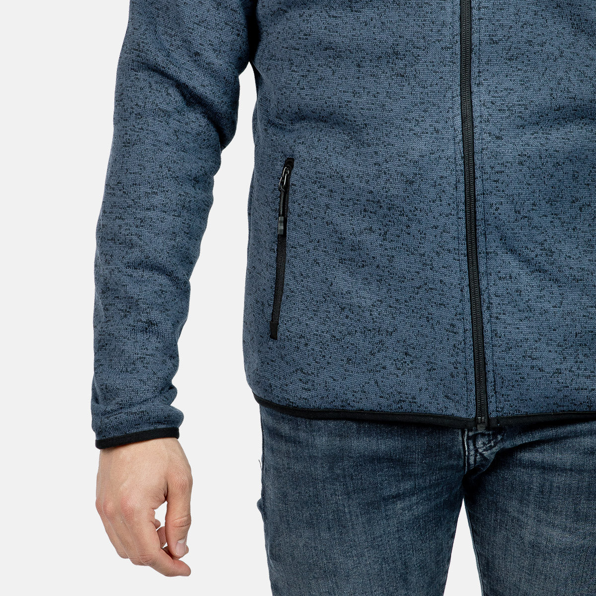 SAMAUN M STRICKFLEECEJACKE