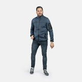 SAMAUN M STRICKFLEECEJACKE