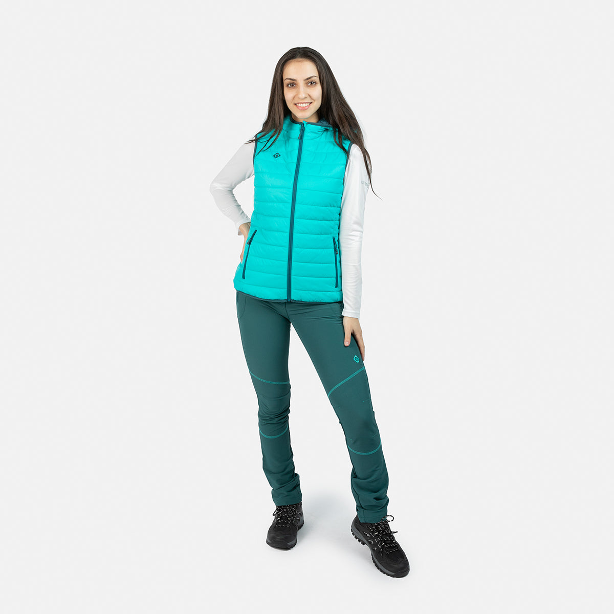 GILET IN FIBRA ORTILE W