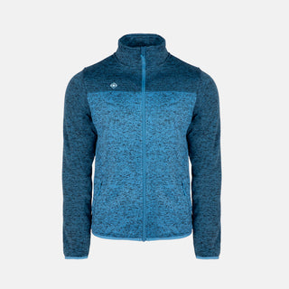 CHAQUETA POLAR DE PUNTO SAMAUN II M - BLUE / 2XL