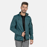 SAMAUN M STRICKFLEECEJACKE