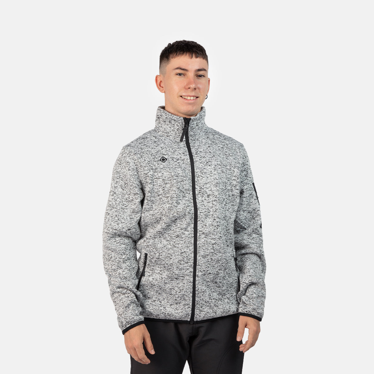 SAMAUN M STRICKFLEECEJACKE
