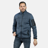 SAMAUN M STRICKFLEECEJACKE