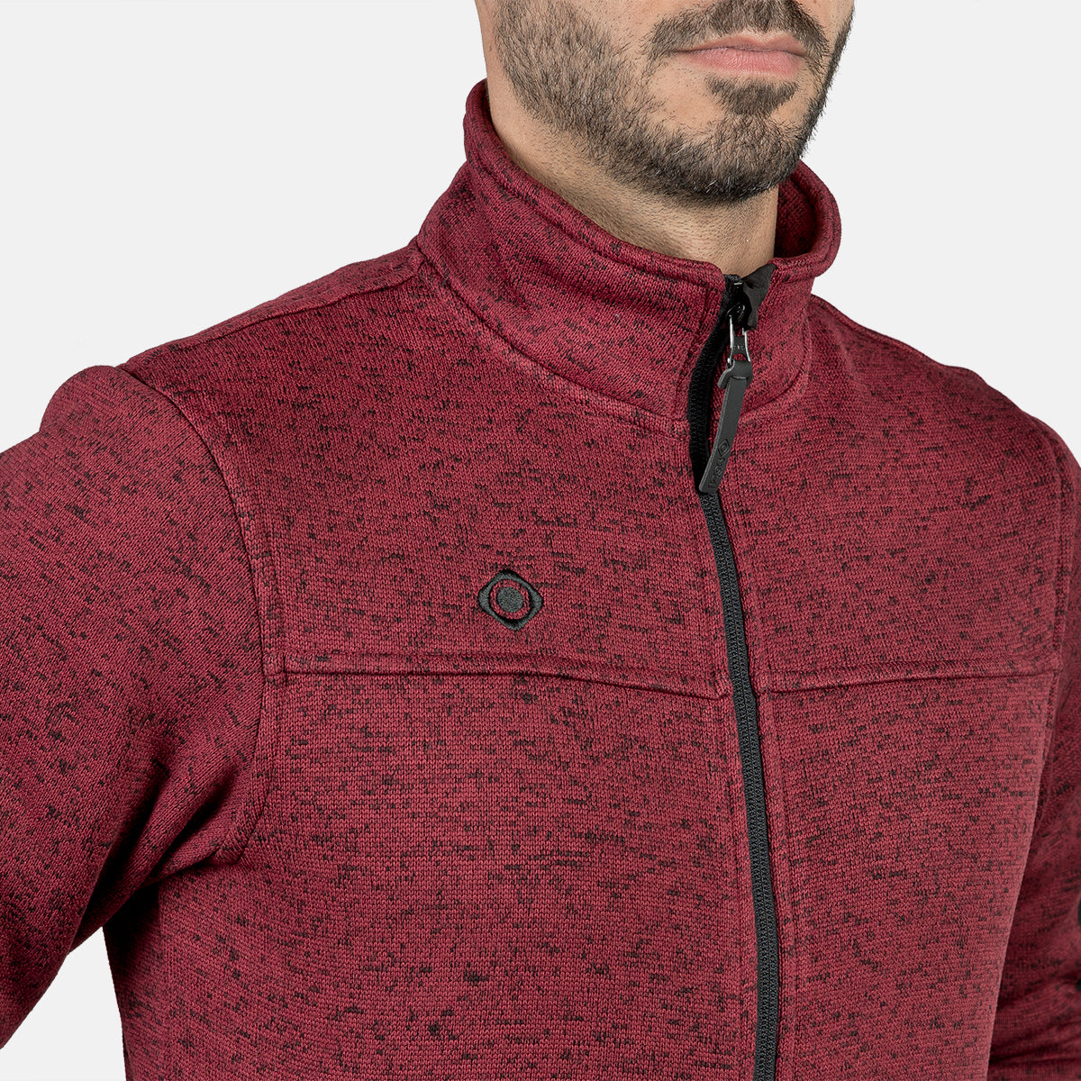 SAMAUN M STRICKFLEECEJACKE