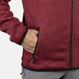 SAMAUN M STRICKFLEECEJACKE