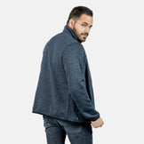 SAMAUN M STRICKFLEECEJACKE