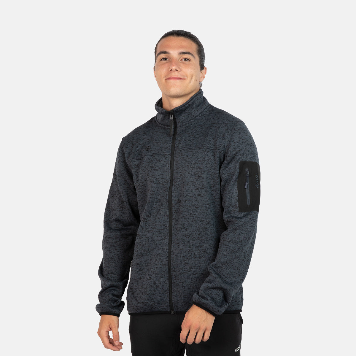 SAMAUN M STRICKFLEECEJACKE