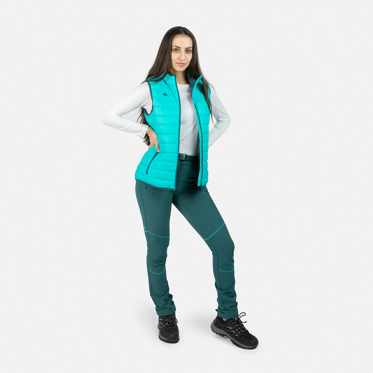 GILET IN FIBRA ORTILE W