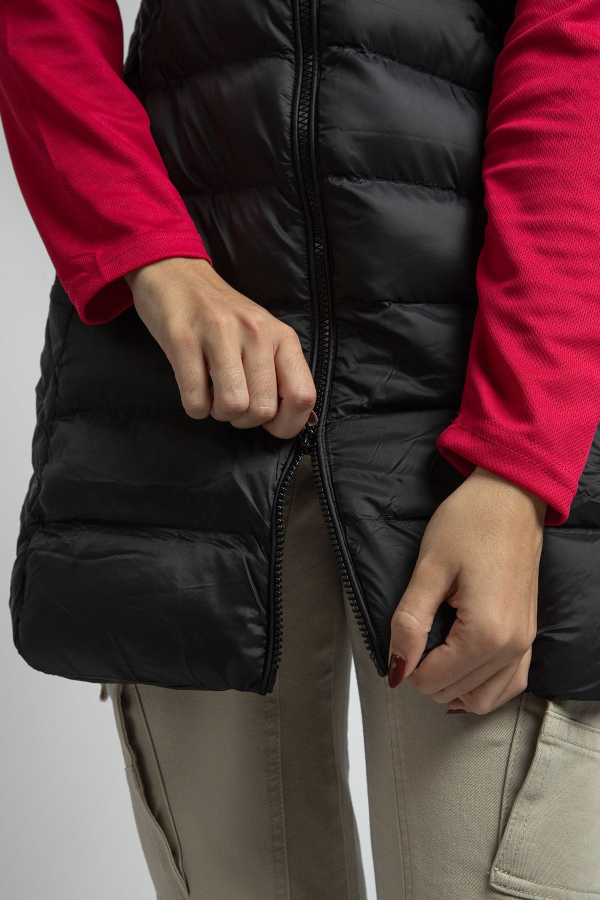 CHALECO LARGO DE FIBRA ALBALA