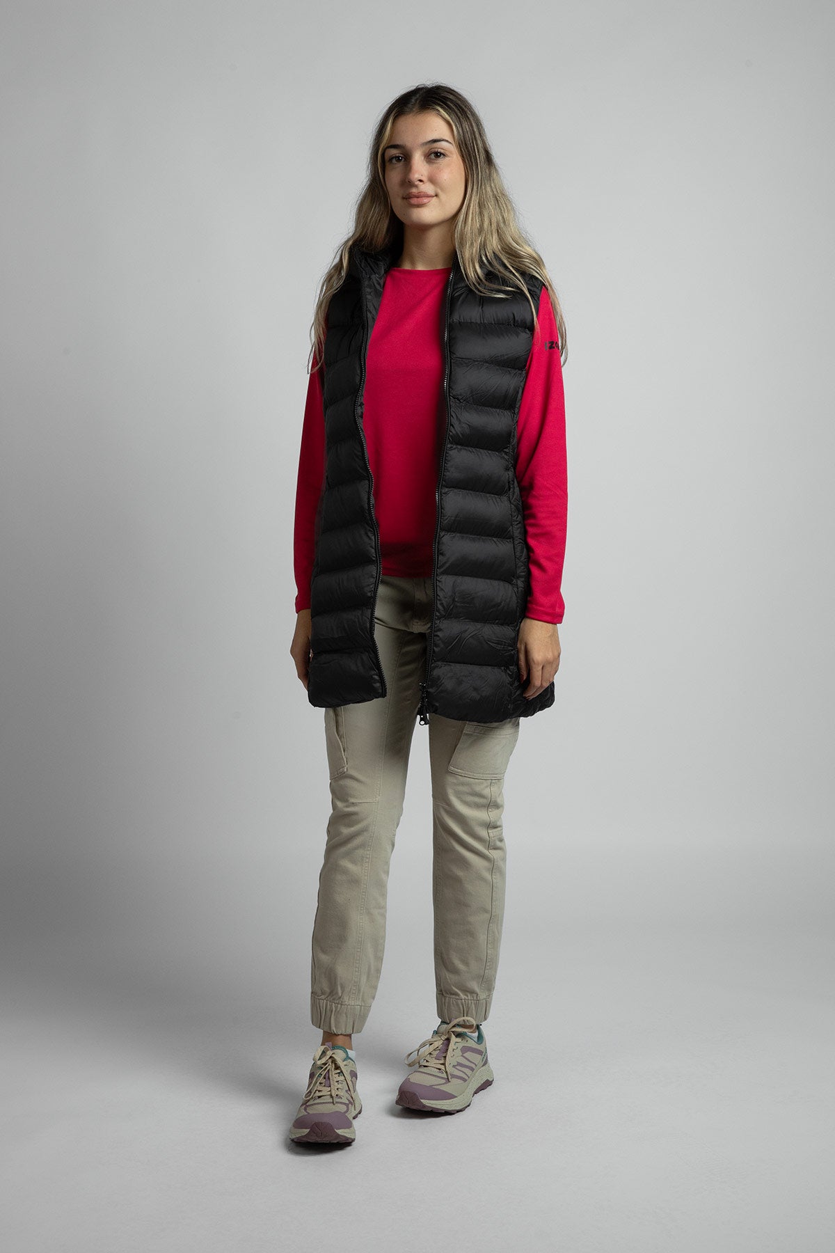 CHALECO LARGO DE FIBRA ALBALA