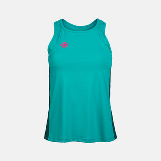 CAMISETA DEPORTIVA MUJER CANTAL TOP - CERAMIC/FUCSIA FLUOR / XS