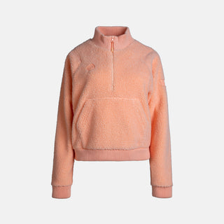 CHAQUETA POLAR MUJER CLIVE W - CORAL / XL
