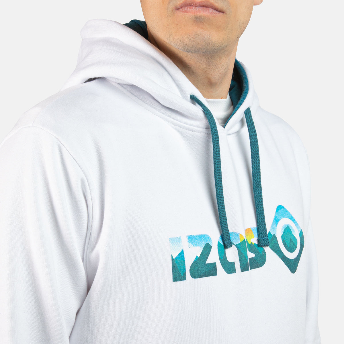 SUDADERA BASICA ALGODON HOMBRE CON CAPUCHA RODHES SWEAT C/C M