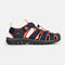 NAVY BLUE/CORAL FLUOR