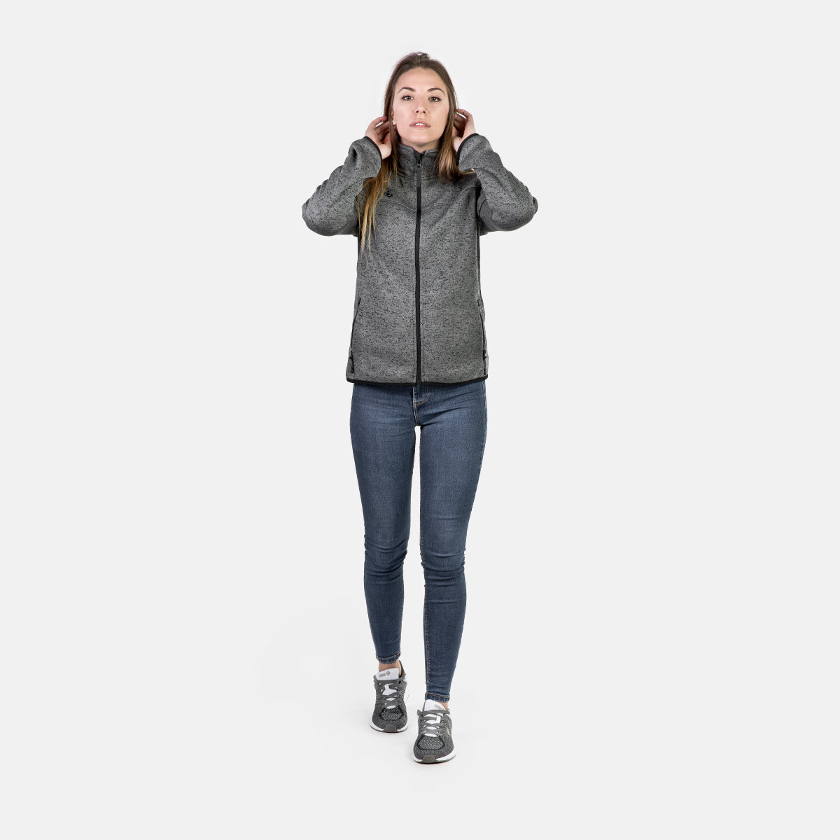 CHAQUETA POLAR DE PUNTO SAMAUN W