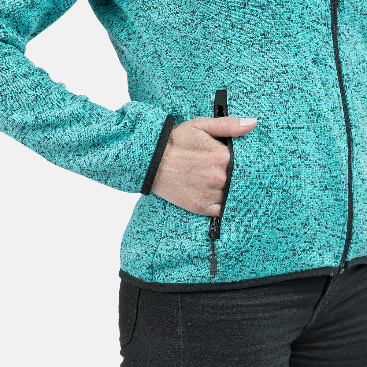 SAMAUN W GIACCA IN PILE A MAGLIA