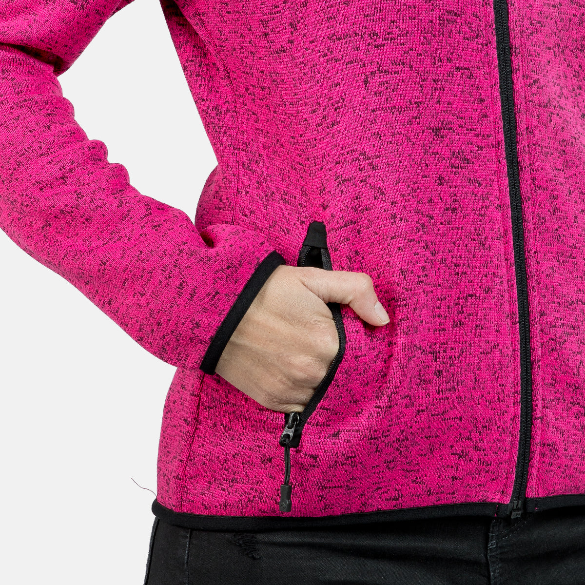 SAMAUN W GIACCA IN PILE A MAGLIA