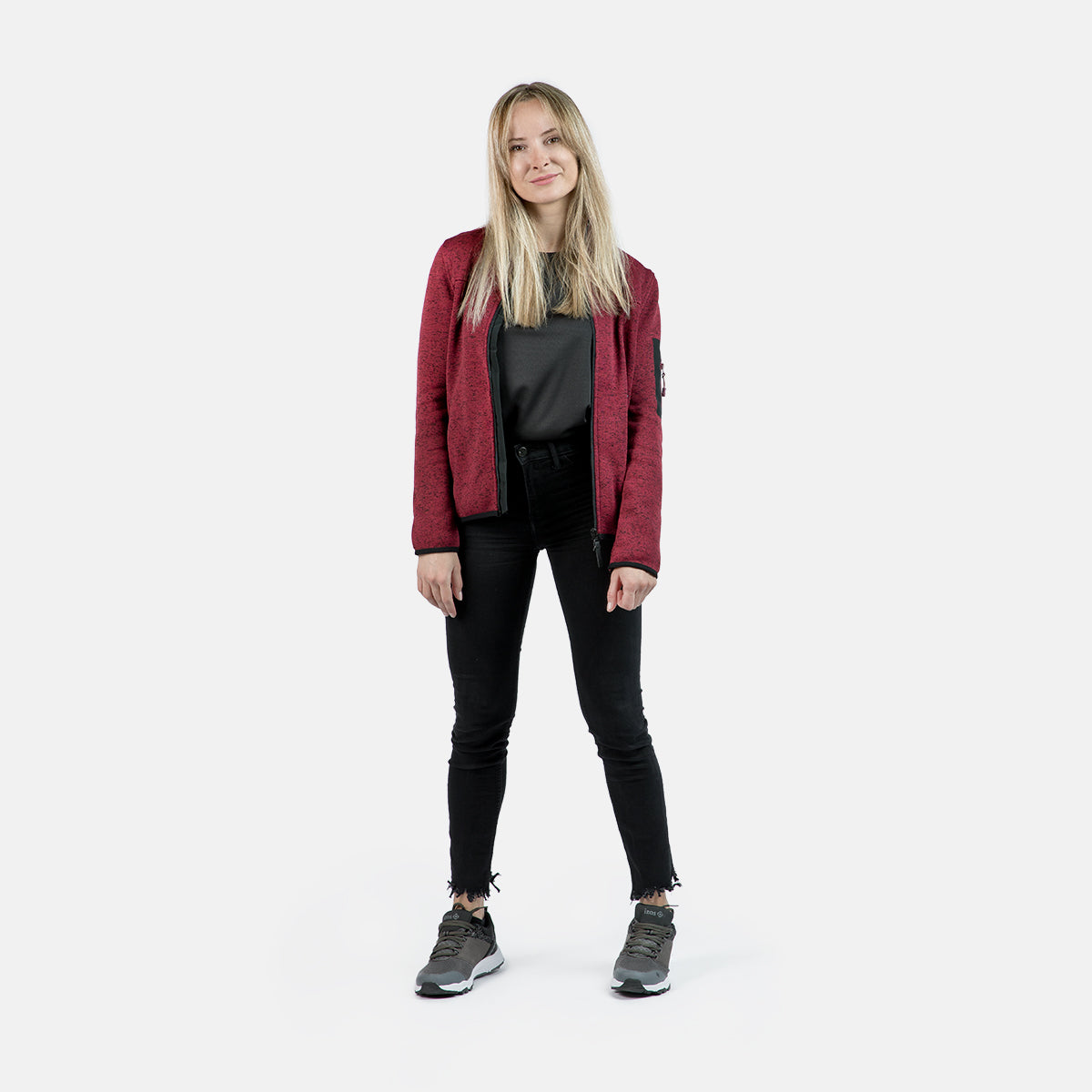 SAMAUN W GIACCA IN PILE A MAGLIA