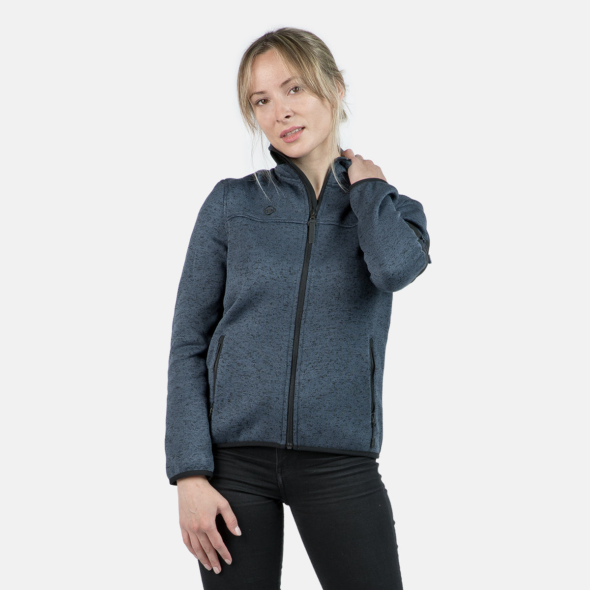 SAMAUN W GIACCA IN PILE A MAGLIA