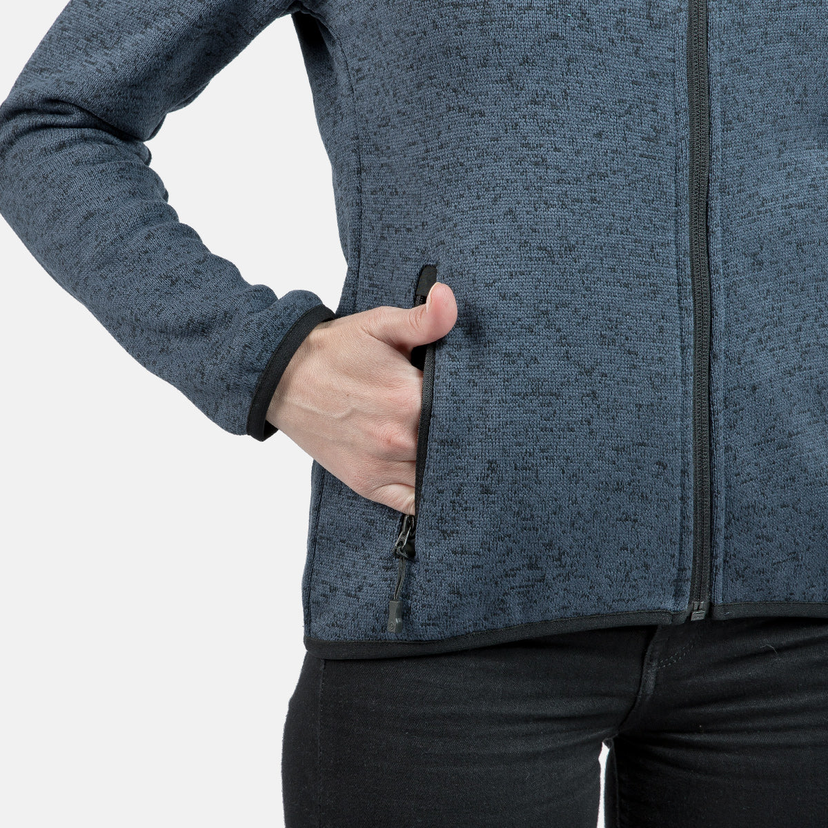 SAMAUN W GIACCA IN PILE A MAGLIA