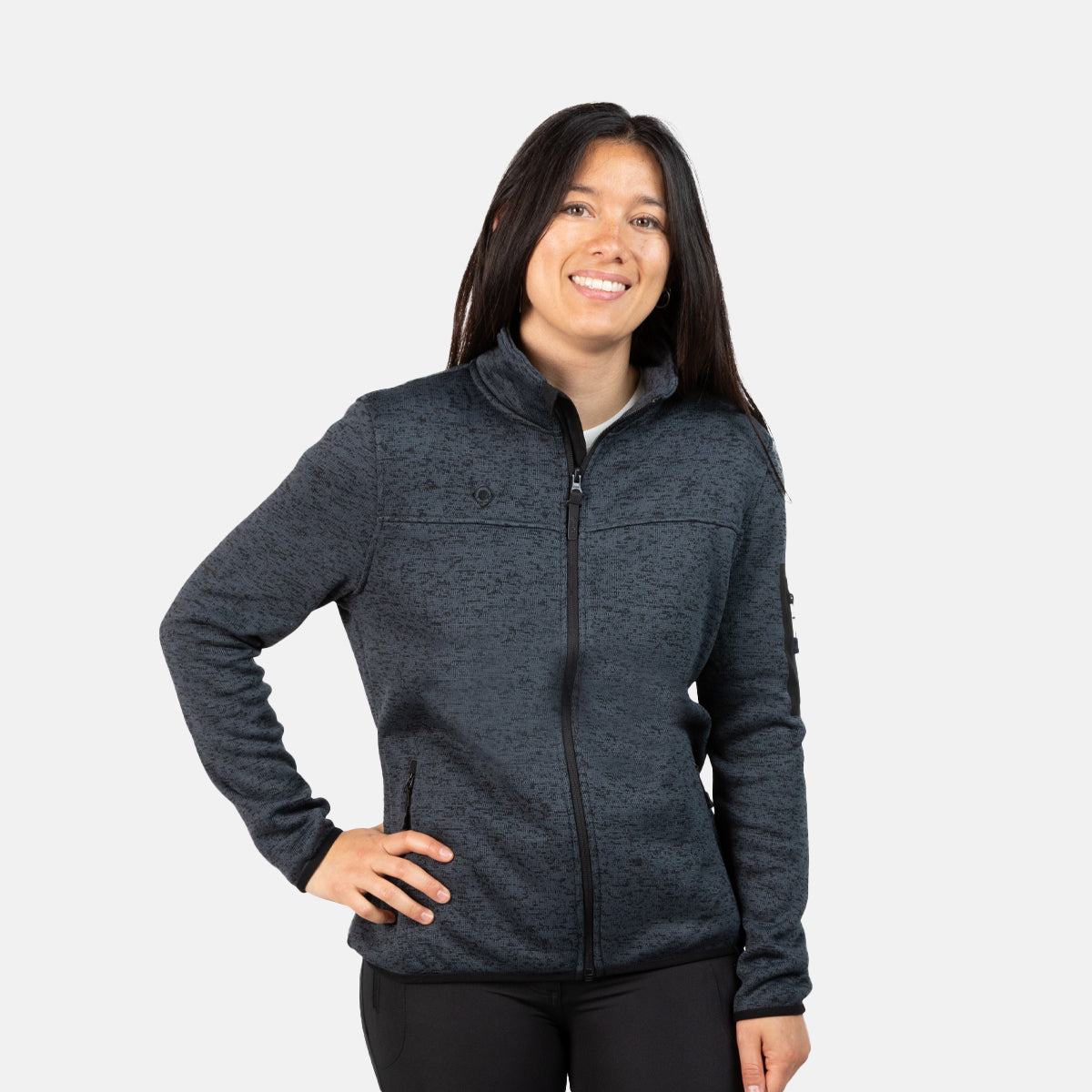 SAMAUN W GIACCA IN PILE A MAGLIA