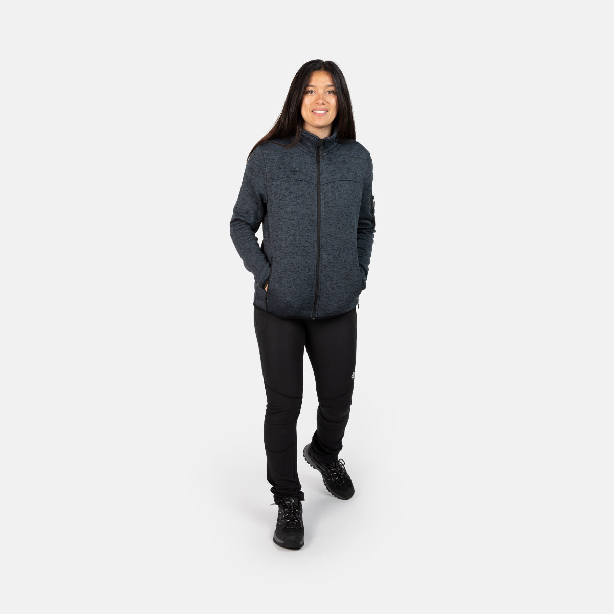 SAMAUN W GIACCA IN PILE A MAGLIA