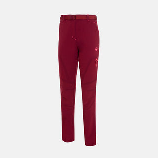 PANTALON DE MONTAÑA MUJER INVIERNO BALTIC W FW - MINERAL RED/DIVA PINK / XL
