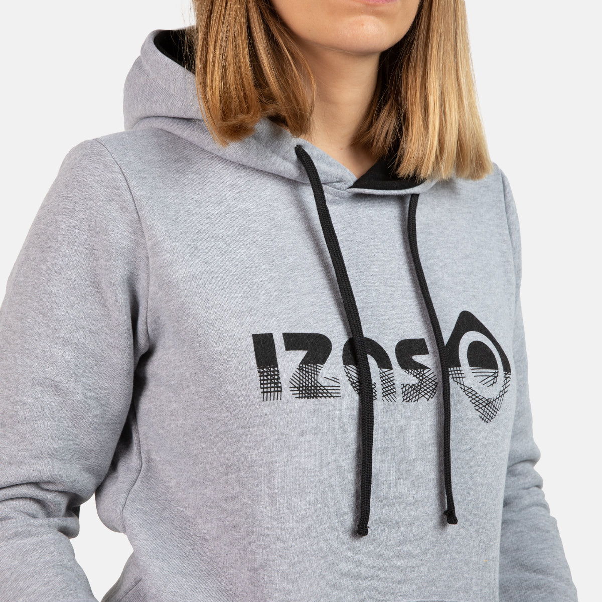 SUDADERA BASICA ALGODON CON CAPUCHA MUJER RODHES SWEAT C/C W