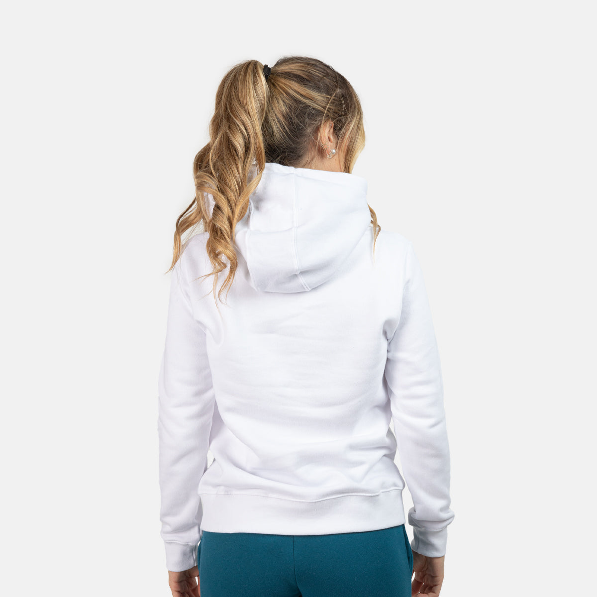 SUDADERA BASICA ALGODON CON CAPUCHA MUJER RODHES SWEAT C/C W