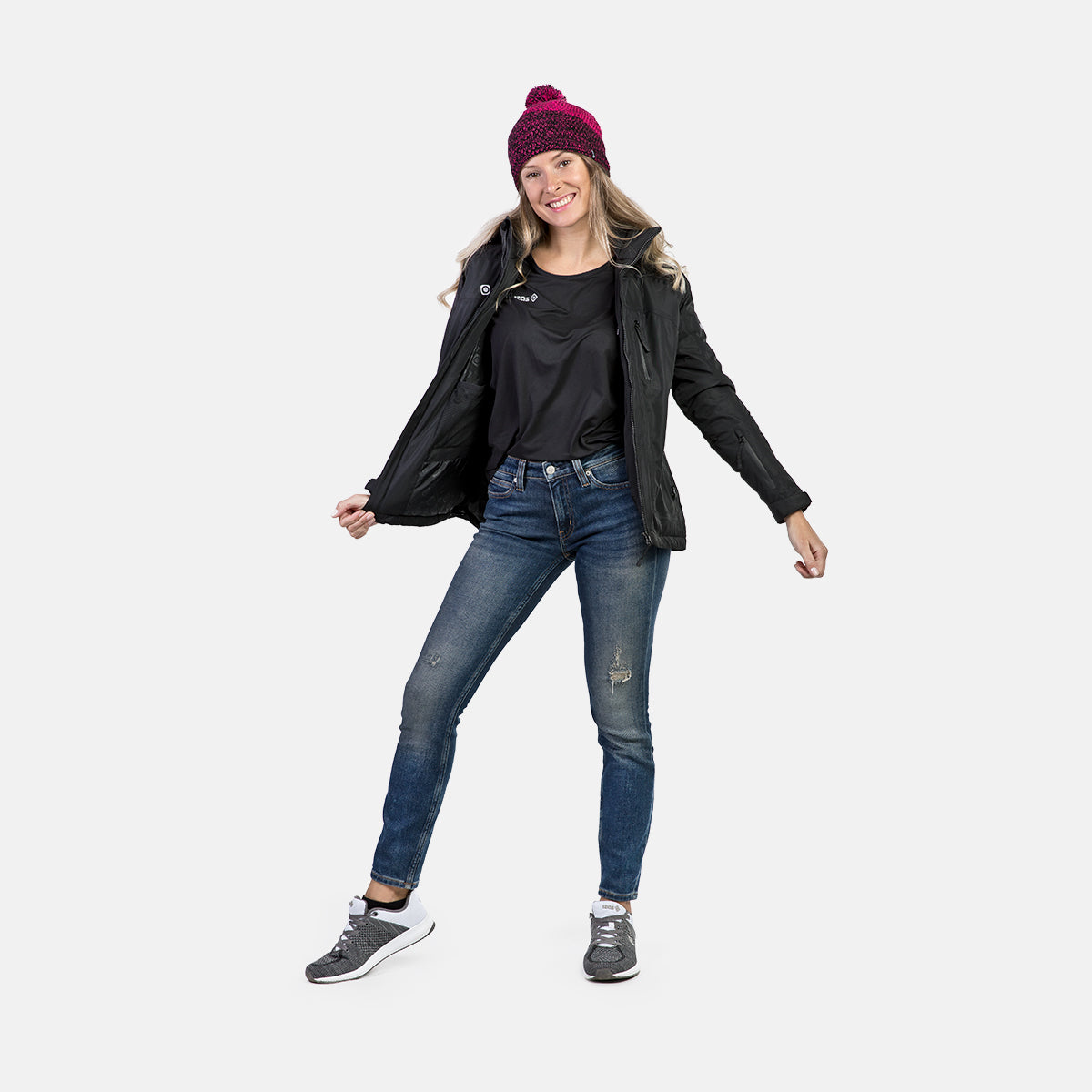 NALUNS W GIACCA IN FIBRA IMPERMEABILE