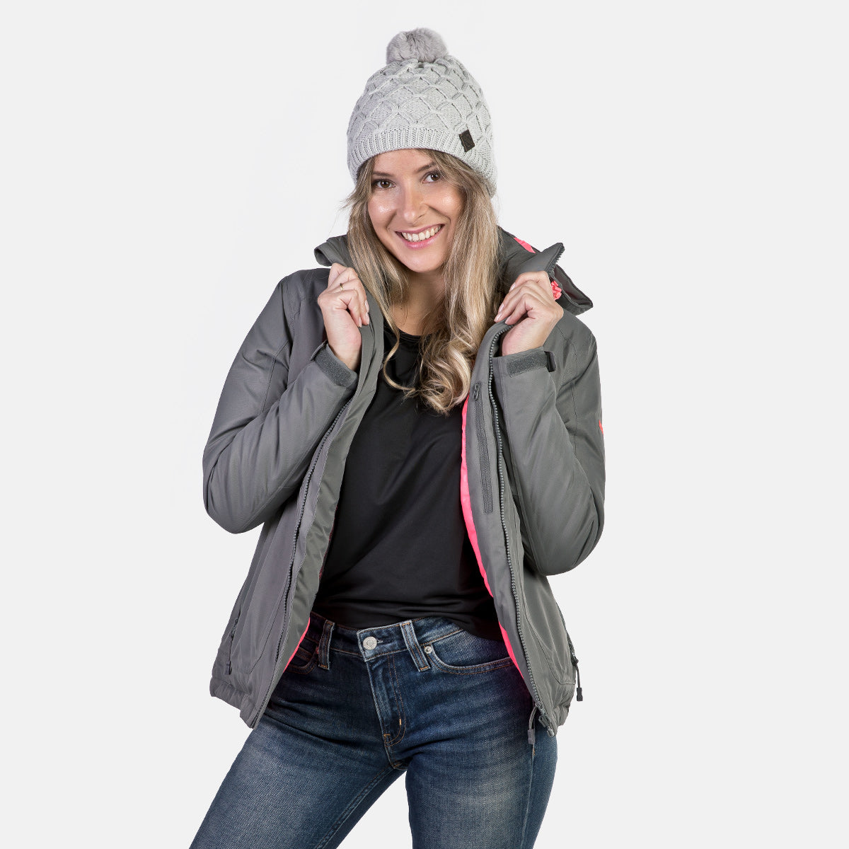 NALUNS W GIACCA IN FIBRA IMPERMEABILE