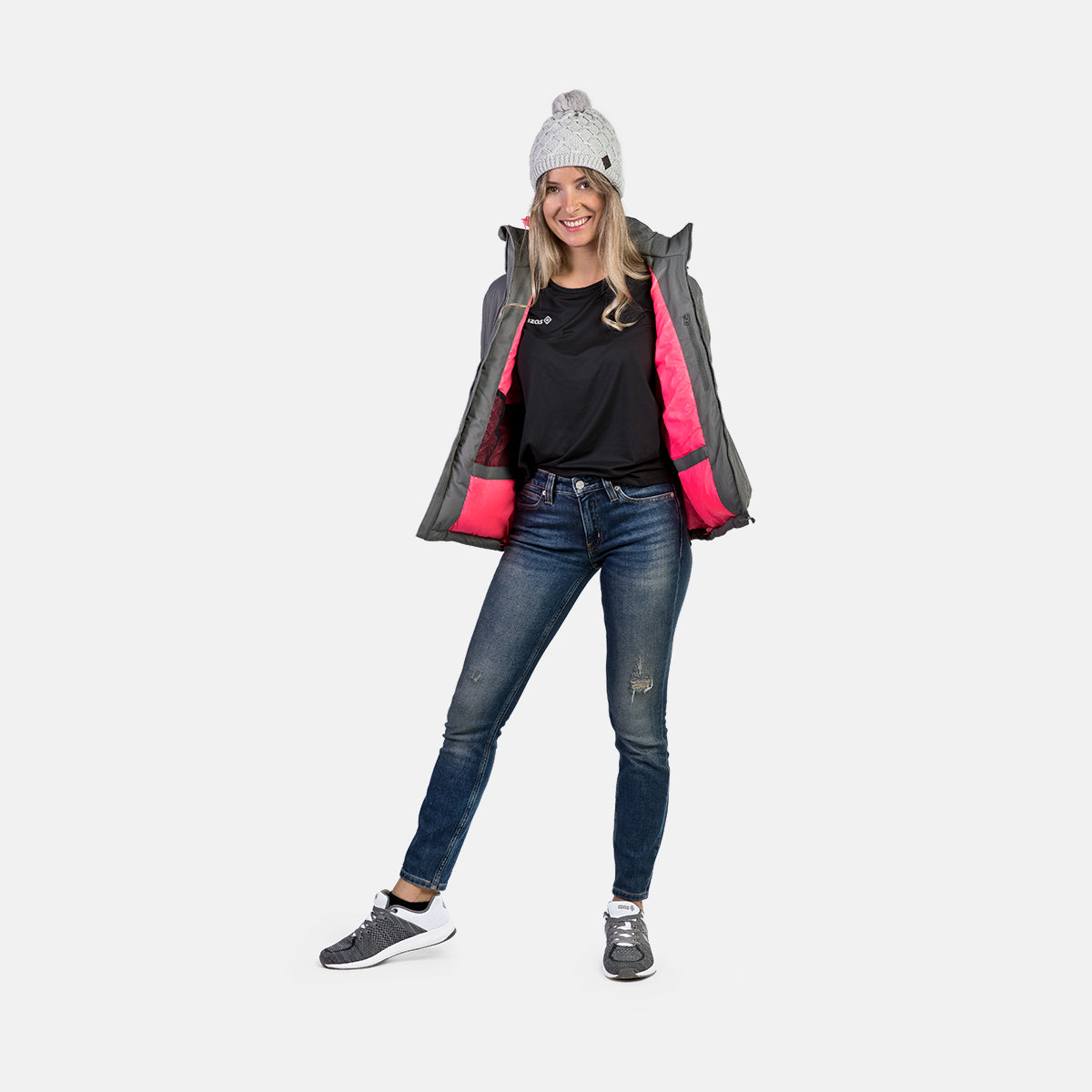 NALUNS W GIACCA IN FIBRA IMPERMEABILE