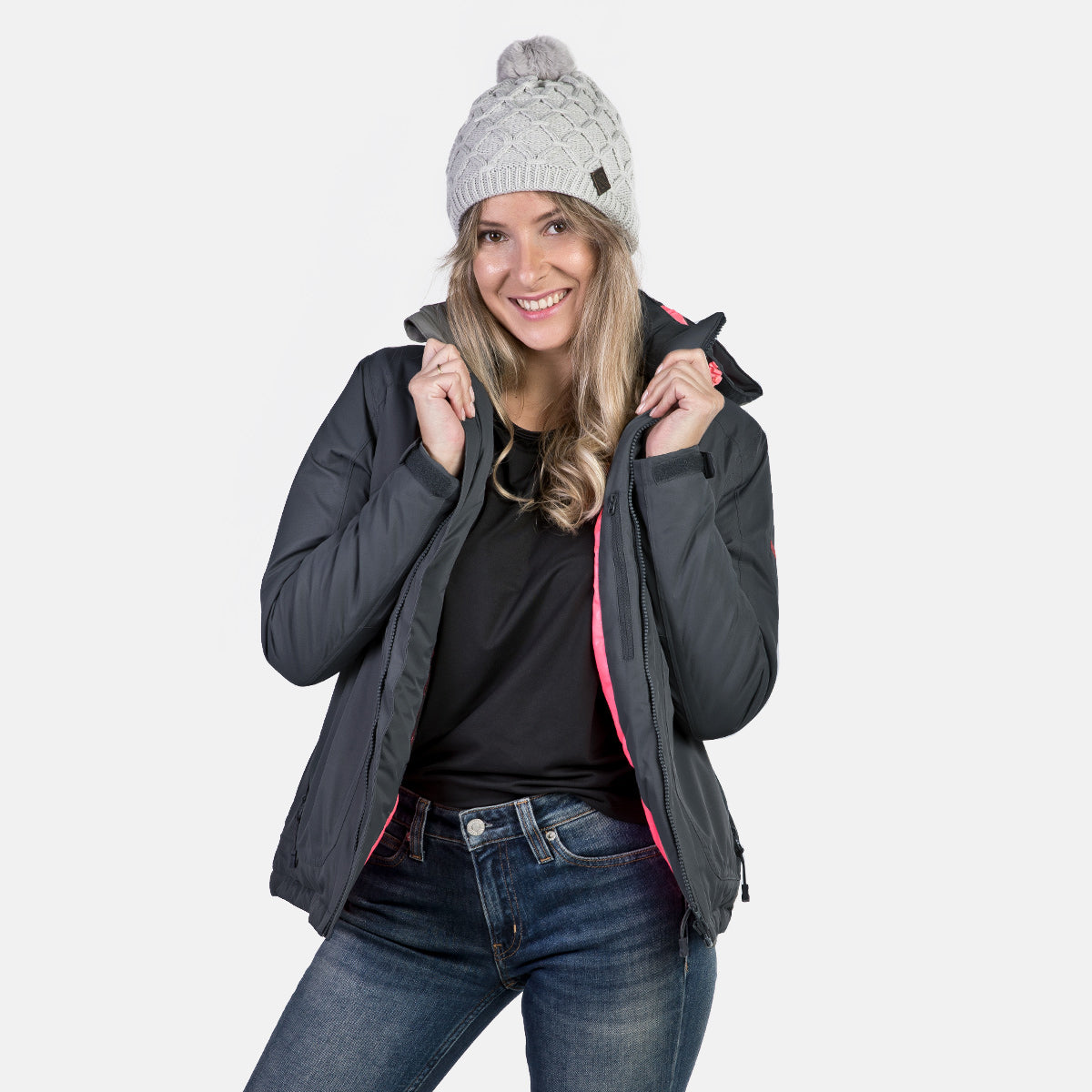 NALUNS W GIACCA IN FIBRA IMPERMEABILE