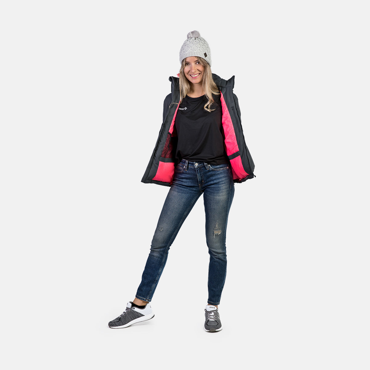 NALUNS W GIACCA IN FIBRA IMPERMEABILE