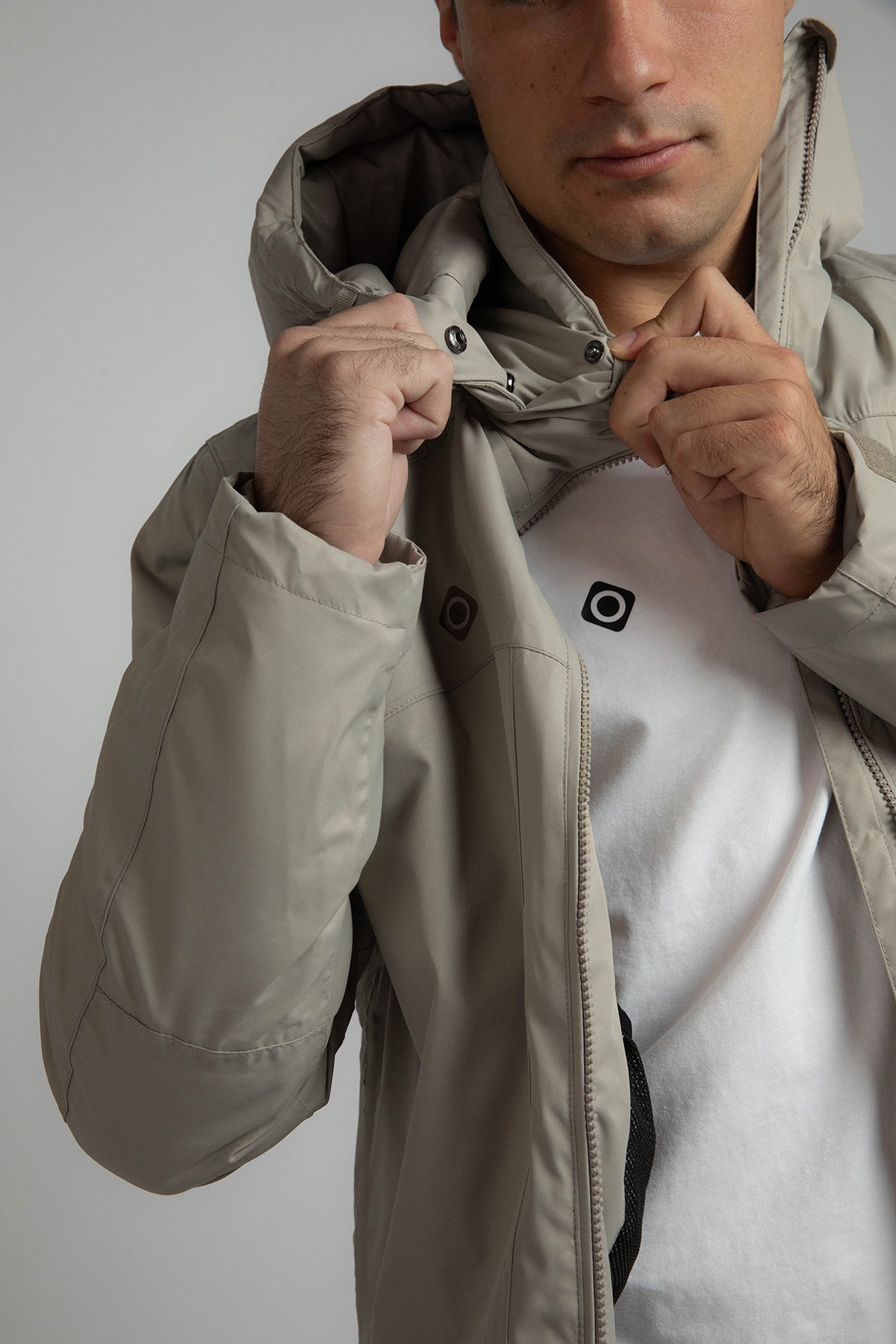 CHAQUETA DE FIBRA IMPERMEABLE NALUNS M