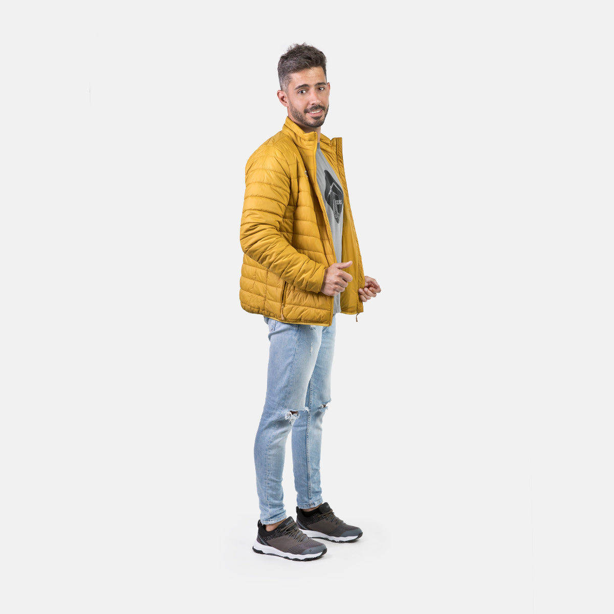 CHAQUETA DE FIBRA NASSER M