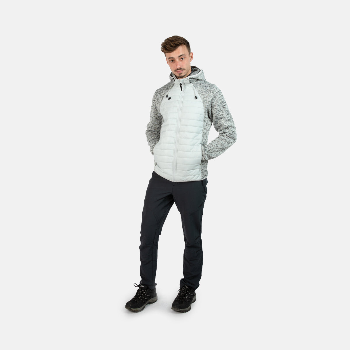 GIACCA NOYA M IN PILE E FIBRA