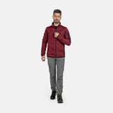 SAMAUN M STRICKFLEECEJACKE
