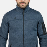 SAMAUN M STRICKFLEECEJACKE