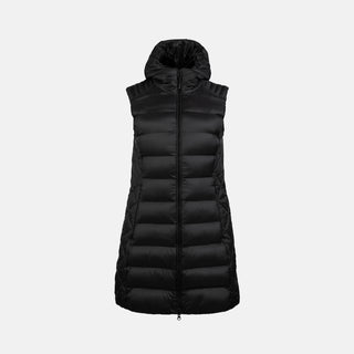 CHALECO LARGO DE FIBRA ALBALA - BLACK / S